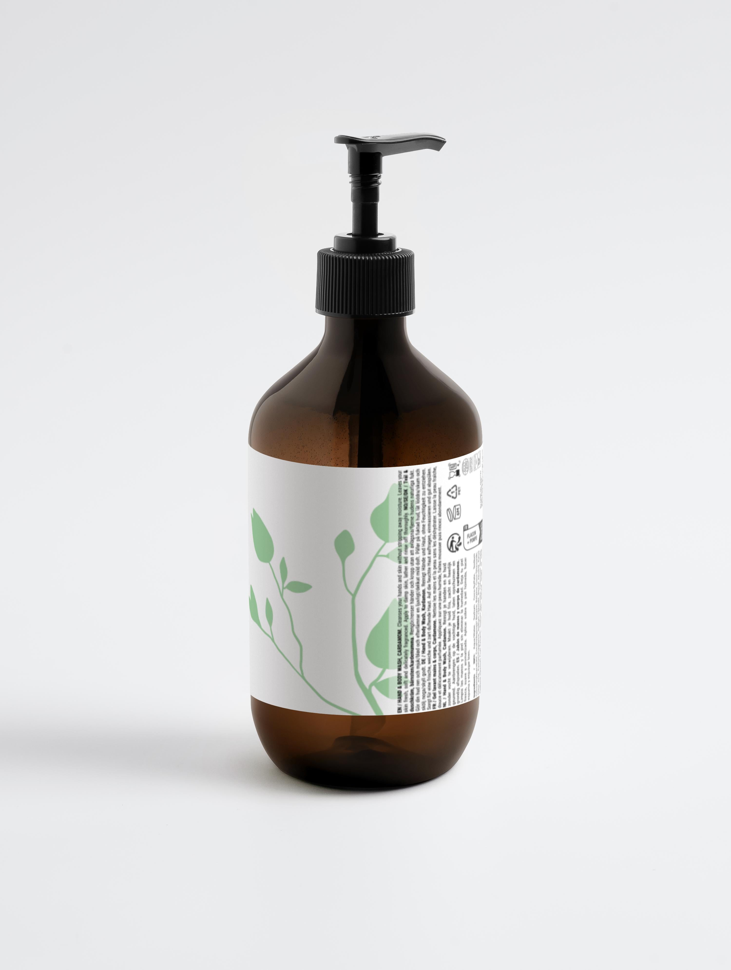 Hand & Body Wash, Ginger & Smoky Cardamom